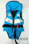Navy Blue White Color 210D/420D Nylon Fashion Leisure Life Jacket Child Buoyancy