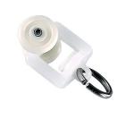 Aluminum Alloy Smoothly Slide Curtain Rod Rings Ceiling Mount