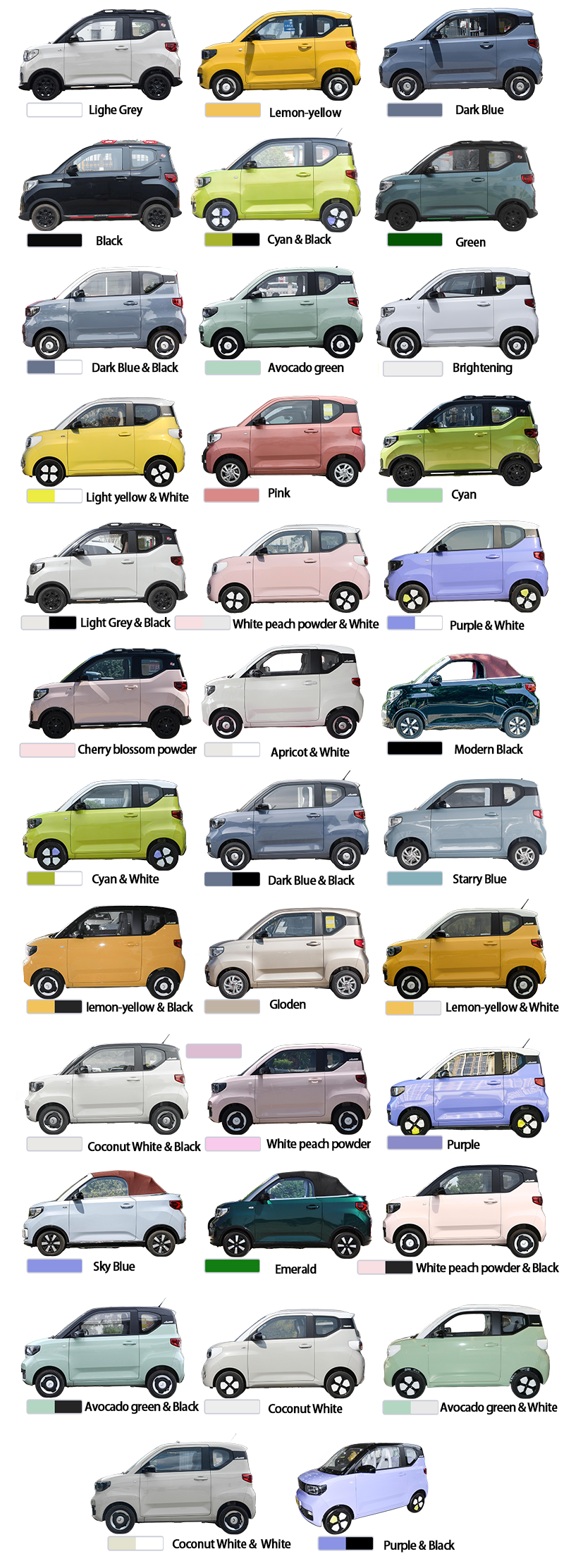 2023 Wuling Hongguang Mini EV Full Electric Vehicle Mini Car
