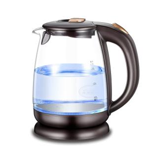 Quality Food Grade High Borosilicate Glass Clear Glass Electric Kettle 304 Stainless Steel wholesale