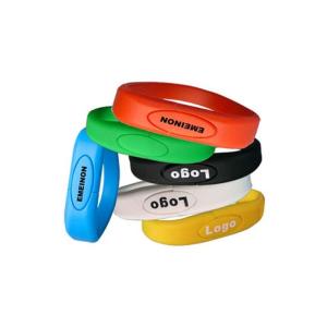 Quality 4GB Colorful Wristband USB Flash Drive, Silicone Wristband USB Flash Memory Stick wholesale