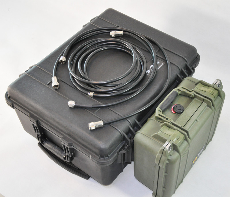 Waterproof Shockproof Cellular Signal Blocker Device , Cell Phone Frequency Jammer