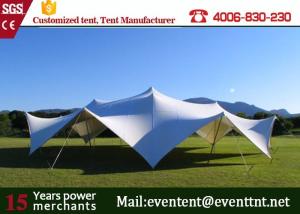 Quality Fashionable Freeform Stretch Tent With Powder Coated Hot Dip Galvanized Steel Pipes wholesale