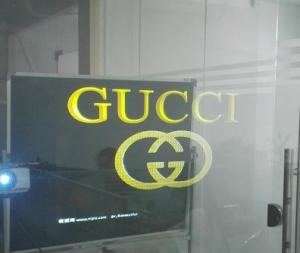 Quality High Contrast Holographic Projection Screen Window Film Holo Foil wholesale