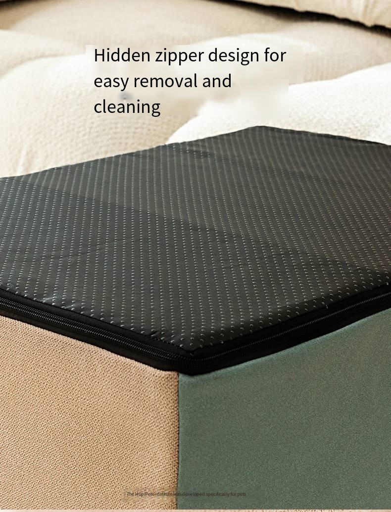 Dog Pet Stairs Non-Slip Climb Ramp Disassembled And Washed Elderly Dog Staircase