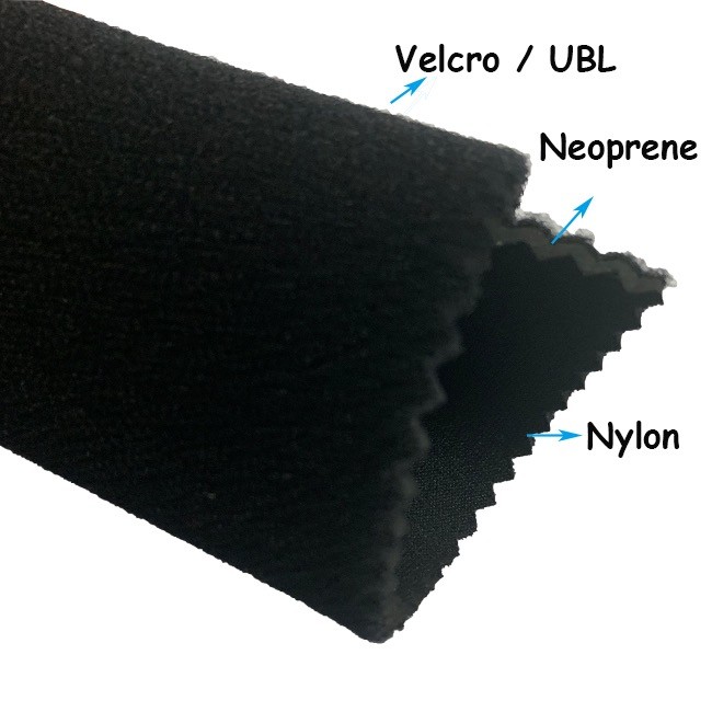 Sports Clothing Reinforced Neoprene Sheet , SBR SCR CR Textured Rubber Sheet