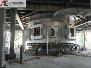 Quality Industrial Silicon Melting Furnace 6300kva-68000kva Electric Ferroalloy Furnace wholesale