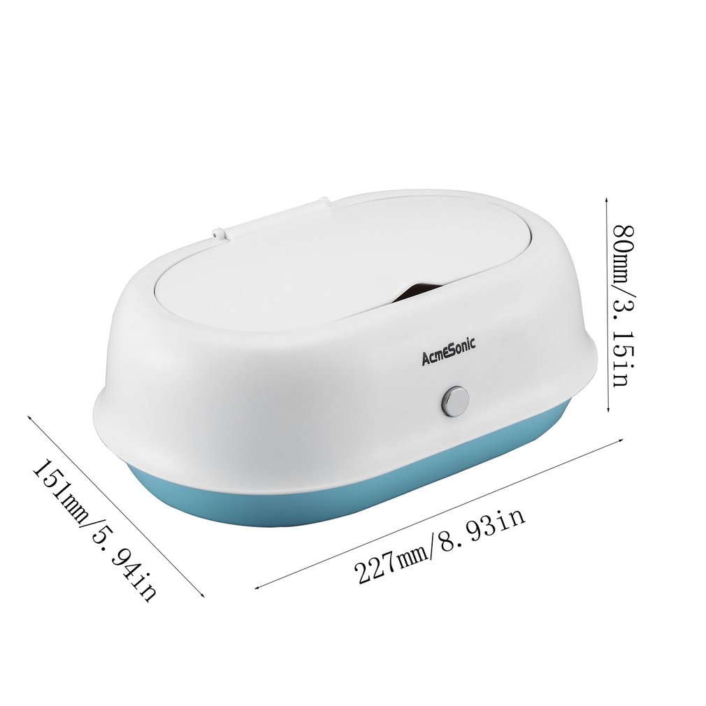 35W Household Ultrasonic Cleaner Necklace Watch Ultrasonic Home Jewelry Cleaner