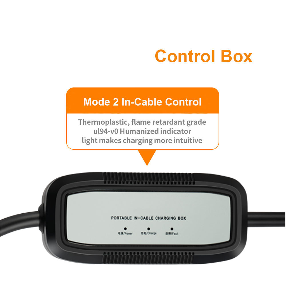 16A 32A 3.5kw 7kw Portable Electric Vehicle Charging Station Type 2 IEC62196