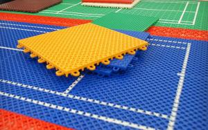 Quality Moisture Proof Interlocking Sports Tiles PP Badminton Court Floor wholesale