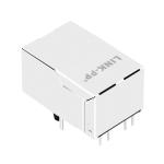 LPJM17390BGNL 2.5G Base-T Tab up RJ45 Female Connector Yellow/Green Led