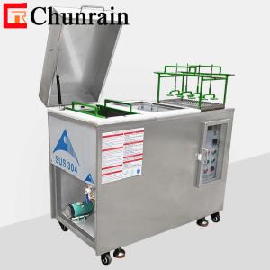 Quality Injection Mould Electrolysis Cleaning Machine , 28KHZ 40KHZ Electrolysis Parts Cleaner wholesale