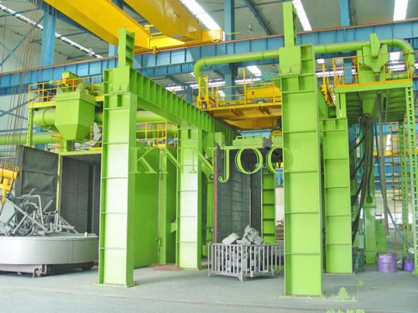 Forgings Weldments Spinner Hanger Shot Blasting Machines 1200X1500mm