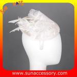 0900 Elegant design sinamay fancinators hats for ladies ,Fancy Sinamay