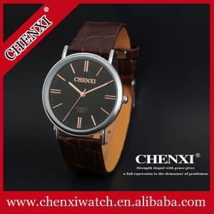 Quality Free Packing Samole Order Small MOQ 10PCS Rose Gold Watch Stainless Steel Men&quot;s Watch Unisex Leather Watches wholesale