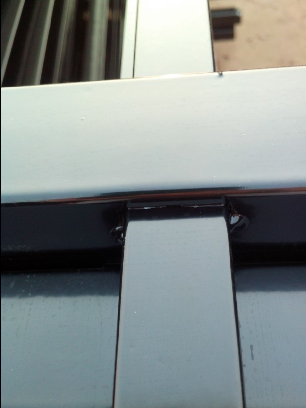 2 Rails Top And Bottom Flush Upright Rails Powder Coated Pool Fencing Panels 1250mm X 2300mm Spacing 90mm