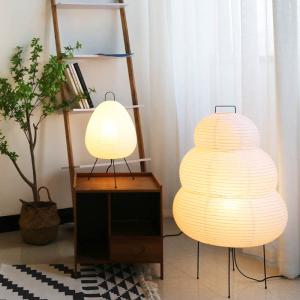 Quality Noguchi Rice Paper Table lights Japanese Paper Lantern Standing Table Lamp Eye-Protection Bedside Lamp（WH-MTB-251) wholesale