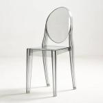 Polypropylene Transparent Chiavari Chairs Champagne Clear Acrylic Chiavari