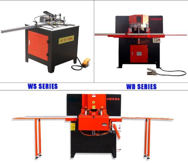 Cheap 220V Electric HEPA Filter Making Machine Filter Frame 45 Degree Cutting Machine for sale
