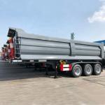 3 Axle Tipper Semi Trailer 60 Ton Dump Trailer Truck In Africa With Durable