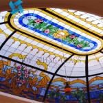 Luxury Tempered Church Stained Glass 3mm-22mm For Church Domes