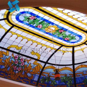 Quality Anti UV Church Stained Glass Customized Size Thickness Shape Color wholesale