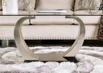 Clear Glass Top 24KGS 0.4CBM Modern Console Table