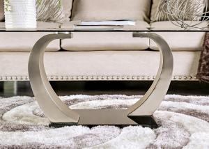 Quality Clear Glass Top 24KGS 0.4CBM Modern Console Table wholesale