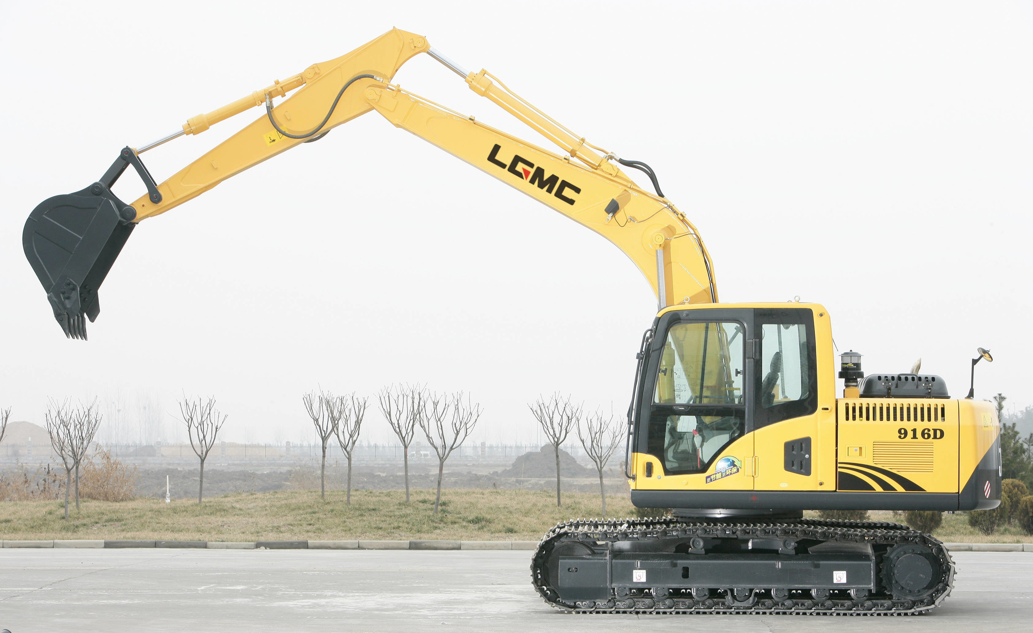 TE916 14.1t Mini Earth Moving Equipment , LGMC Small Earth Mover