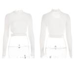 Fitness Clothing Long Sleeve T-Shirt Women Sexy