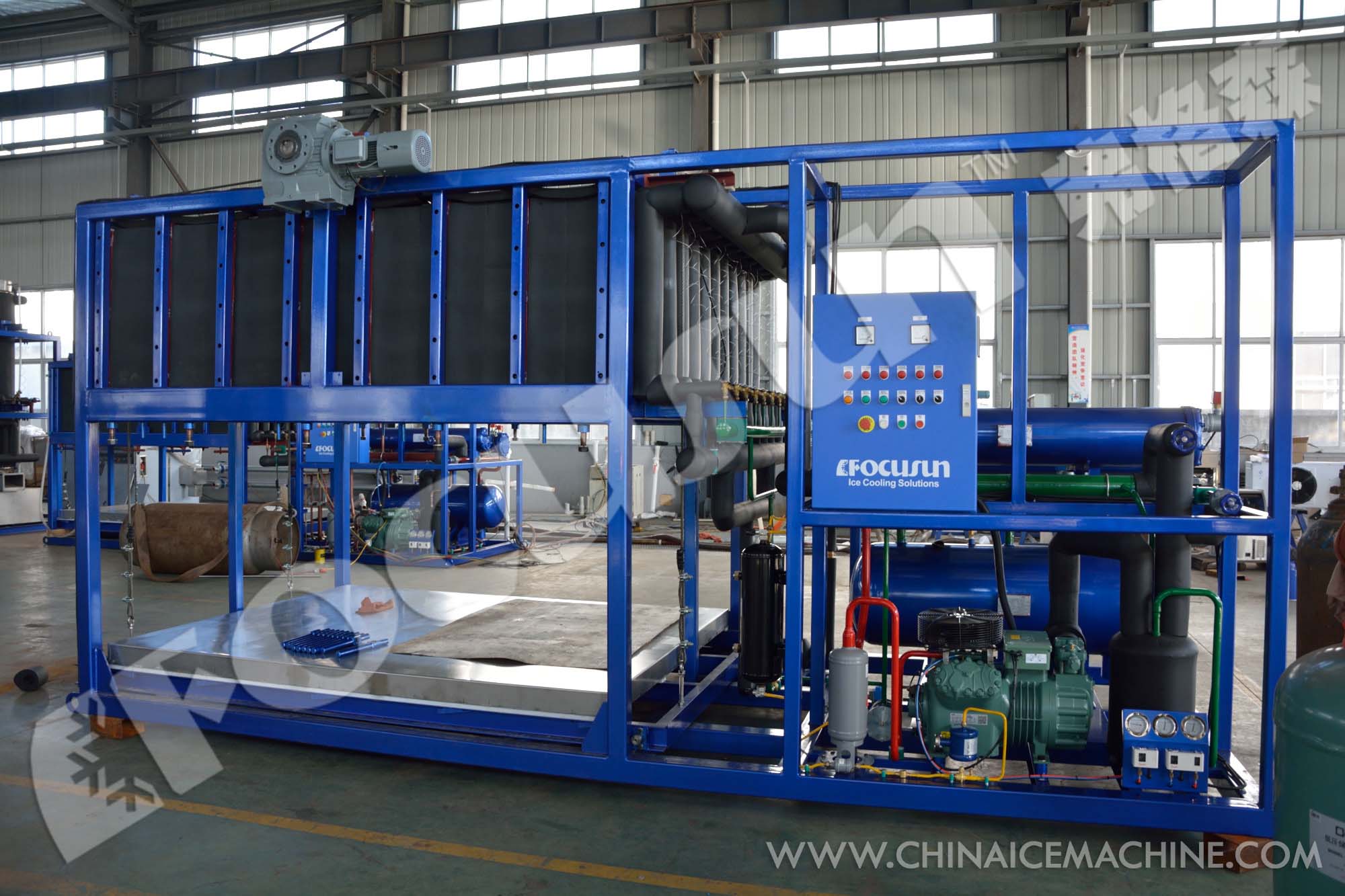 1460 KG Advert Direct Sale of 2T Direct Refrigeration Block Ice Machine for Products