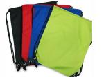 Sport Black Personalised Drawstring Bag , Foldable Vinyl Drawstring Backpack