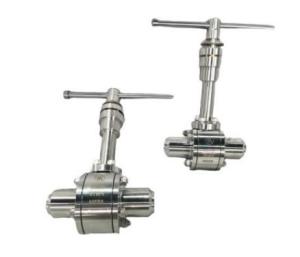 Quality DN32 DN15 High Pressure Cryogenic Ball Valves Shockproof Leakproof wholesale