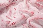 Solid Red Imitation Rabbit Fur Polyester Faux Bunny 150cm