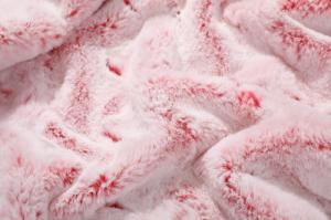 Quality Solid Red Imitation Rabbit Fur Polyester Faux Bunny 150cm wholesale
