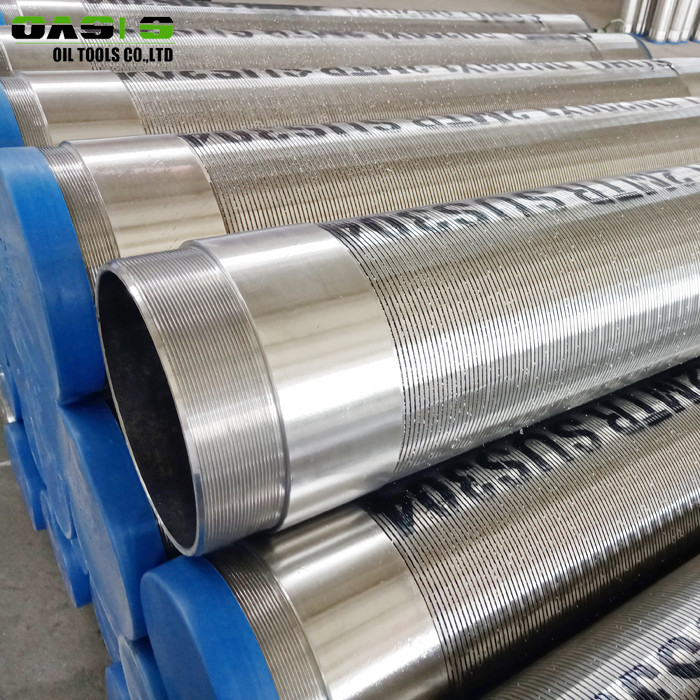 Corrosion Resistance Gravel Pack Screen With Stainless Steel Screen Jacket