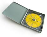 Hinged music CD tin