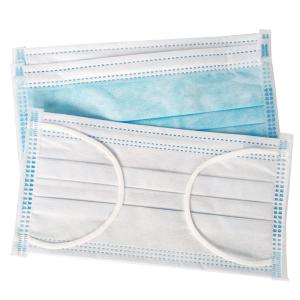 Quality Fast delivery in stock earloop protective 3ply face mask 3 ply non woven fabrics disposable face mask wholesale