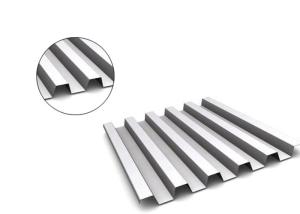 Quality 0.7mm Thick Corrugated Roof Panels , Mill Finish Residential Metal Roofing wholesale