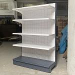 Factory customized color size metal heavy duty minimarket shelves wall shelves