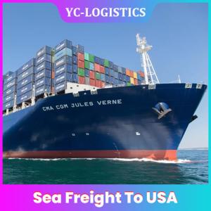 Quality 2 To 3 Days DHL UPS TNT FedEx Sea Freight To USA Door To Door wholesale