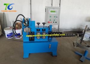 Quality Hydraulic 6mm Aluminum Wire Straightening Cutting Machine 0.75kw*2 wholesale