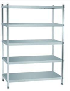 Quality Assemble stainless steel 201 shelf 1600x500x1550mm,four levels thickness:0.7mm wholesale