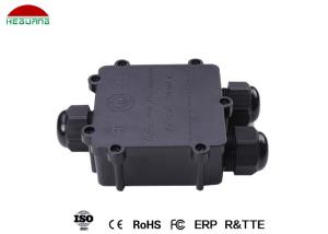 Quality Waterproof Pool Light Accessories , 5-9mm / 12-15mm Three Way Junction Box wholesale
