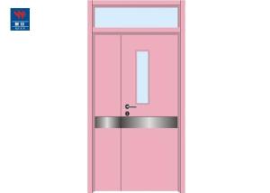 Quality UL Listed Fireproof Vision Panel 90minute Fire Doors For Hospitals wholesale