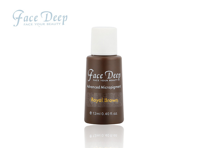 Available OEM/ODM Royal Brown Microblading Pigments 12 Ml Micropigmentation Pigments