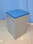 ABS Bedside Cabinet Drawer Cabinet , Hospital Bedside Cabinet Two Towel Rack