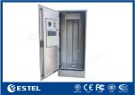 PG Gland Cable Inlet Outdoor Telecom Cabinet With Air Conditioner Front Door