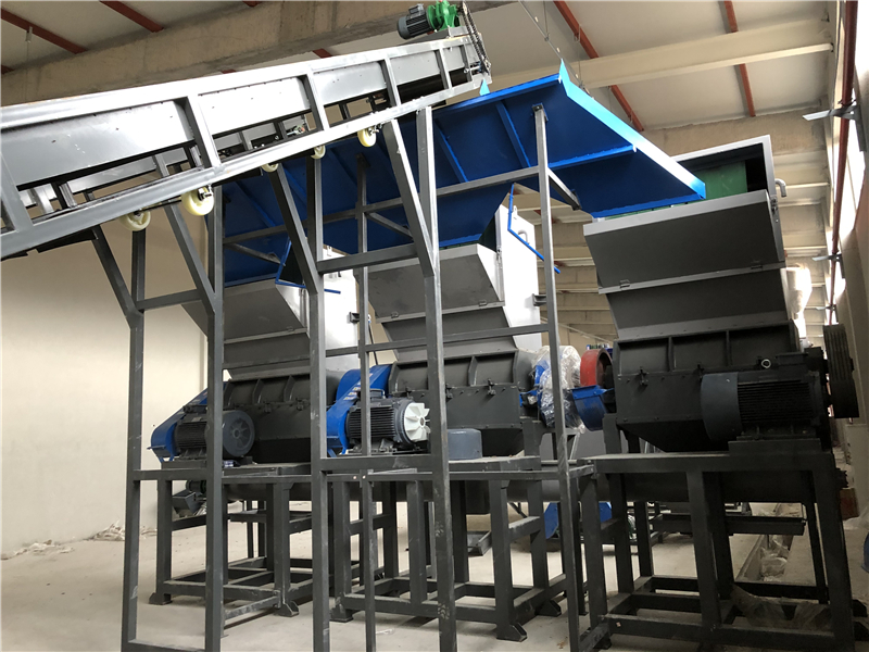 1500RPM Hot Air Plastic Dewatering Machine 5000kg/H PET Plastic Crusher