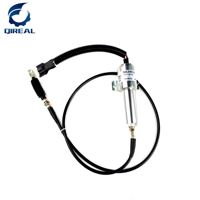 Excavator parts R210 flameout solenoid valve 24V solenoid valve 11E1-60100